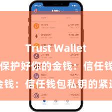 Trust Wallet USDT存储 保护好你的金钱：信任钱包私钥的紧迫性